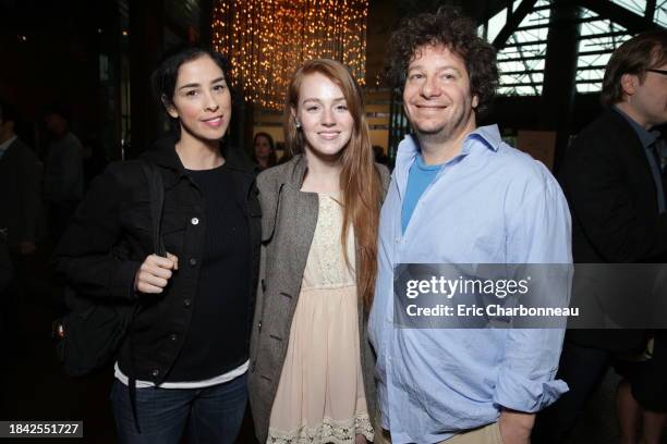 Sarah Silverman, Kate Blanch and Jeffrey Ross seen at Open Road Films CHEF Screening hosted by Jon Favreau and Roy Choi at Directors Guild of America...