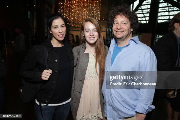 Sarah Silverman, Kate Blanch and Jeffrey Ross seen at Open Road Films CHEF Screening hosted by Jon Favreau and Roy Choi at Directors Guild of America...