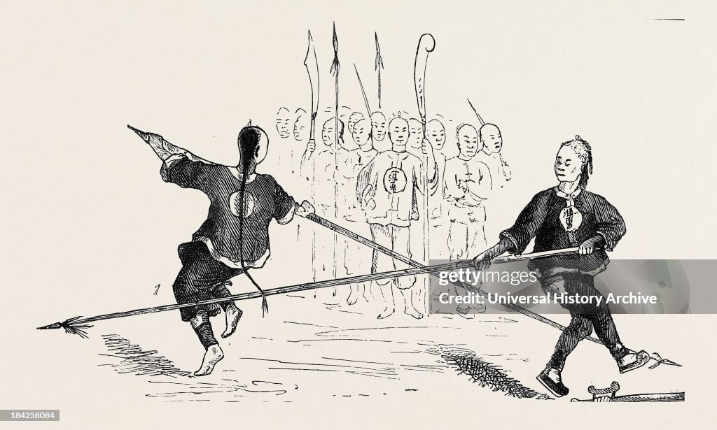 Chinese Rope Combat Fencing With Spears News Photo - Getty Images