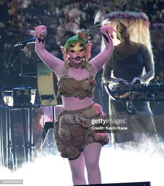 Singer Melanie Martinez performs at Madison Square Garden on December 08, 2023 in New York City.