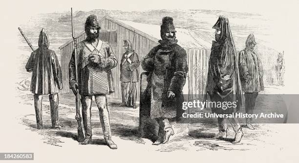 Winter Clothing For The British Troops In The Crimea, 1854