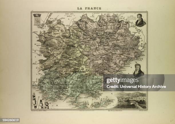Var Map 877 South France Map Stock Photos, High-Res Pictures, and Images ...