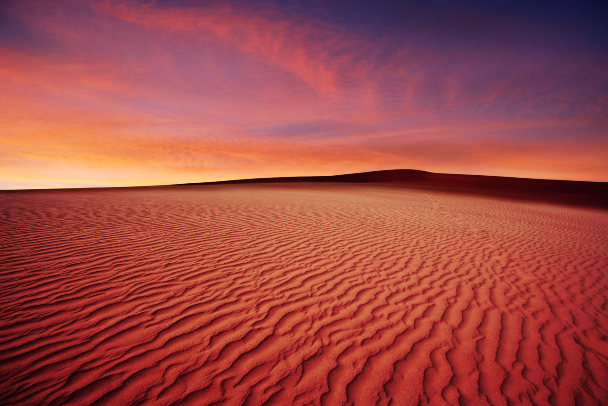 desert sunset