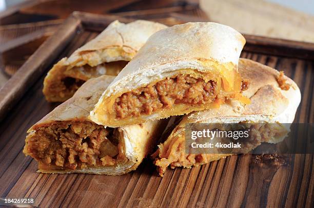 burritos - wrapped burrito stock pictures, royalty-free photos & images