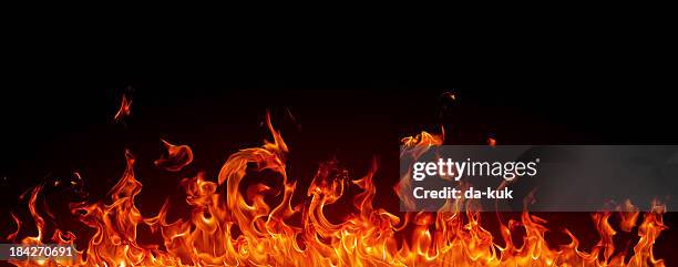 fire - flamme freisteller stock-fotos und bilder