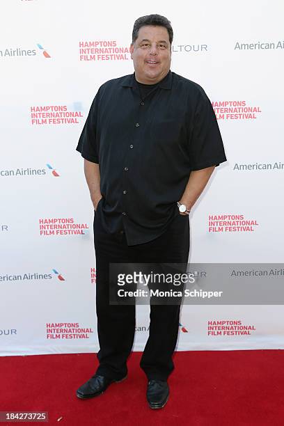 Actor Steve Schirripa attends the 21st Annual Hamptons International Film Festival on October 12, 2013 in East Hampton, New York.