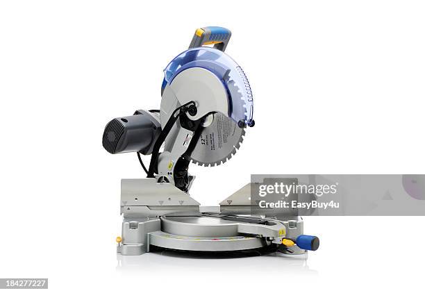 electric saw - mitre stock pictures, royalty-free photos & images