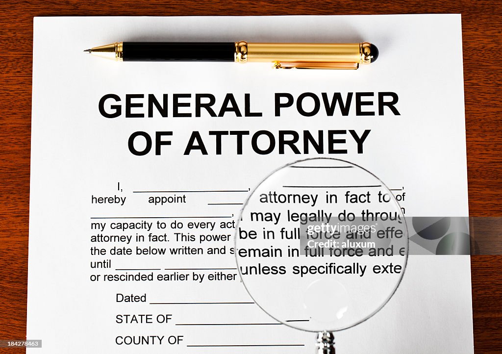 General Power of attorney
