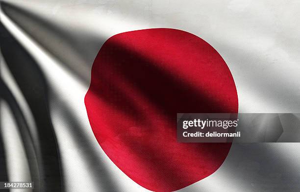 japan flag - japan flag stock pictures, royalty-free photos & images