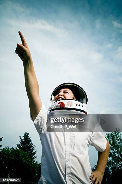 space lad - astronaut helm stock pictures, royalty-free photos & images