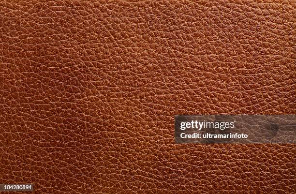 leather texture - cowhide print stock pictures, royalty-free photos & images