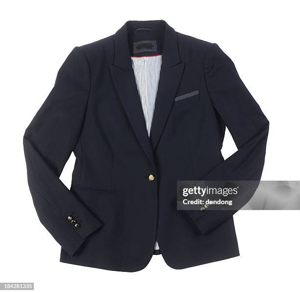 black jacket - blazer stockfoto's en -beelden