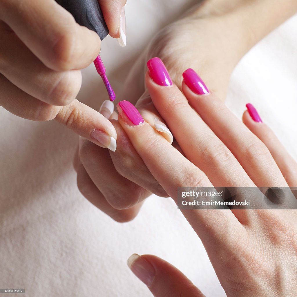 Manicure treatment