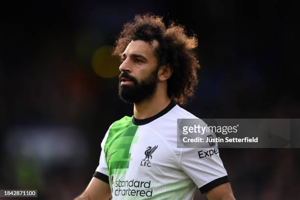 Mohamed Salah of Liverpool during the Premier League match between Crystal Palace and Liverpool FC at Selhurst Park on December 09, 2023 in London,...