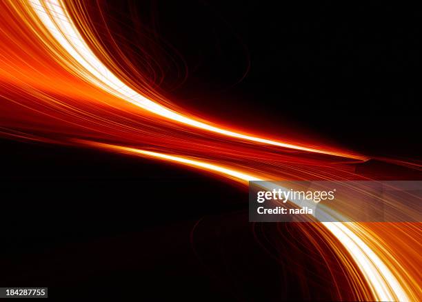 abstract light background - red abstract wave stock pictures, royalty-free photos & images