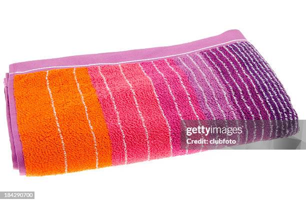 beach towel - strandhanddoek stockfoto's en -beelden