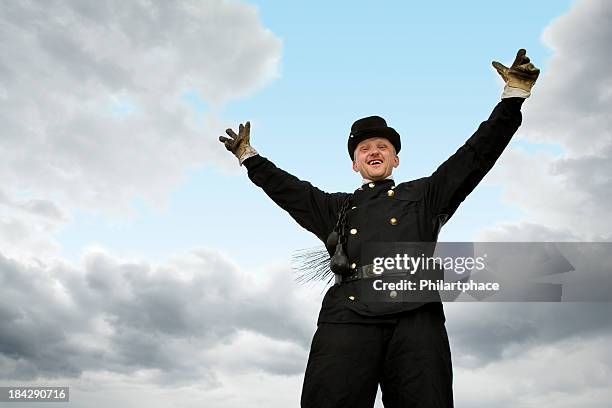 chimney sweep - chimney sweep stock pictures, royalty-free photos & images