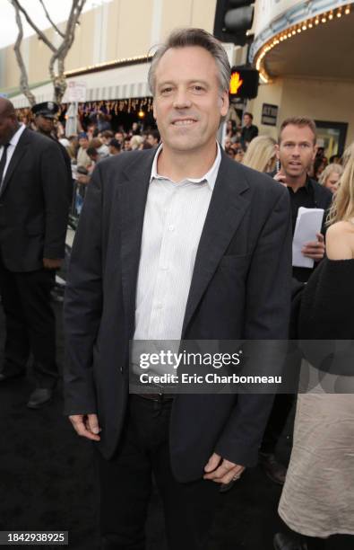 Director Wally Pfister seen at the Los Angeles Premiere of Alcon Entertainment's 'Transcendence', on Thursday, April 10, 2014 in Westwood, Calif.