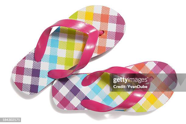 flip-flop di tipo d (w/path - ciabatta infradito foto e immagini stock