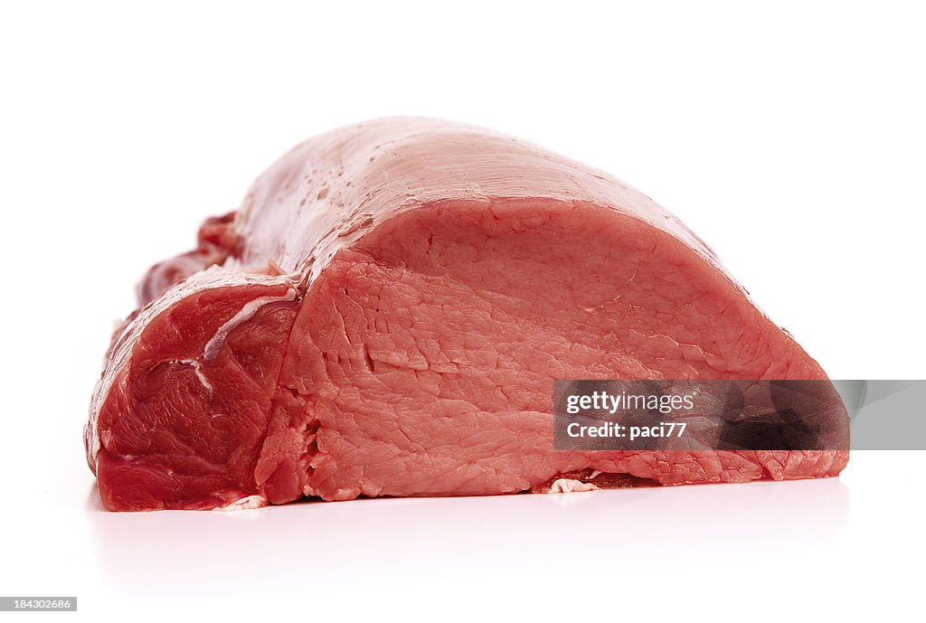 Frischem rohem Fleisch