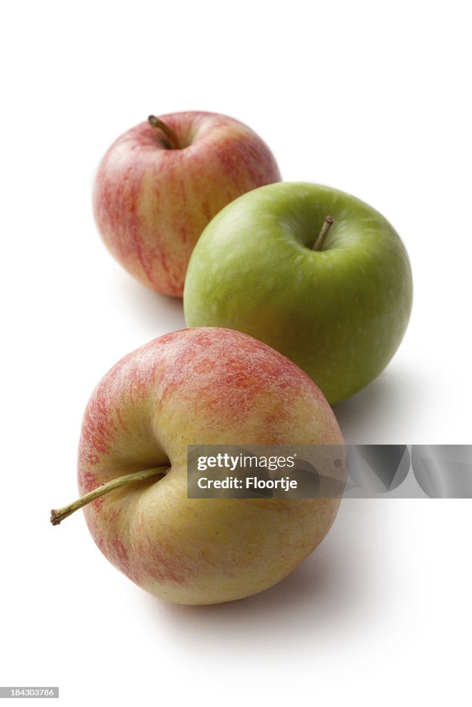 Fruit: Apple Isolated on White Background