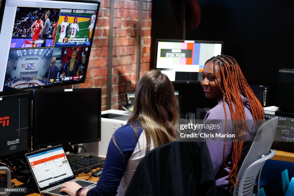 Aliyah Boston of the Indiana Fever prepares for the 2024 WNBA Draft