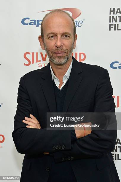 Eric Fellner attends the 21st Annual Hamptons International Film Festival on October 12, 2013 in East Hampton, New York.