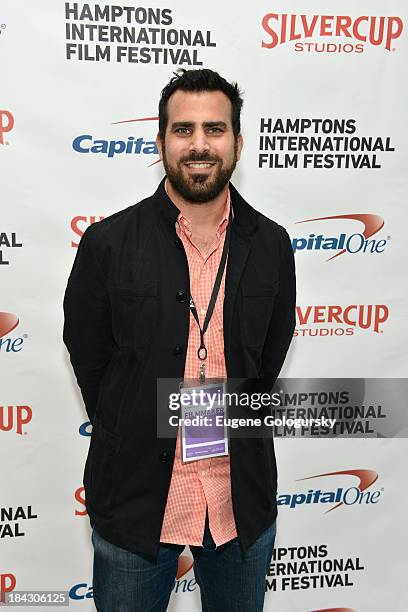 Matt Goldman attends the 21st Annual Hamptons International Film Festival on October 12, 2013 in East Hampton, New York.