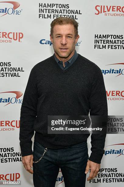 Eric Steel attends the 21st Annual Hamptons International Film Festival on October 12, 2013 in East Hampton, New York.