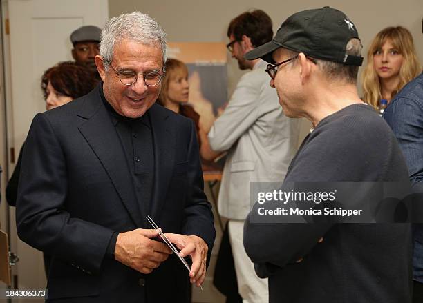 Ron Meyer and Bob Balaban attend the 21st Annual Hamptons International Film Festival on October 12, 2013 in East Hampton, New York.