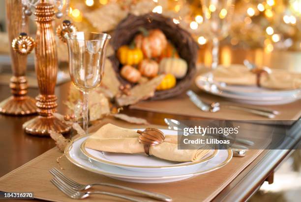 thanksgiving dining - thanksgiving cornucopia stock pictures, royalty-free photos & images