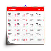 Wall Calendar 2011