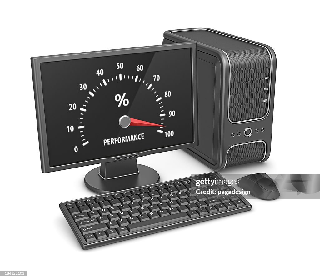 Computer and performance meter