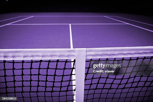 close up of tennis net - tennis macro bildbanksfoton och bilder