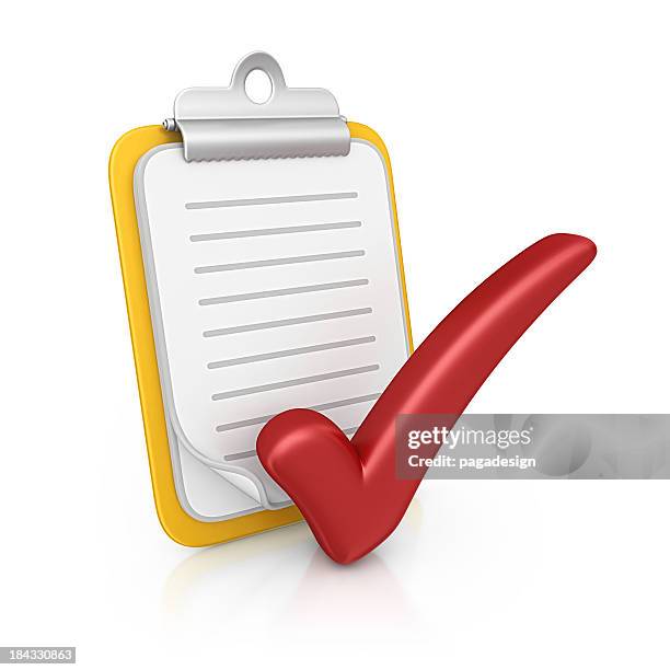 Clipboard Checkmark Photos and Premium High Res Pictures - Getty Images