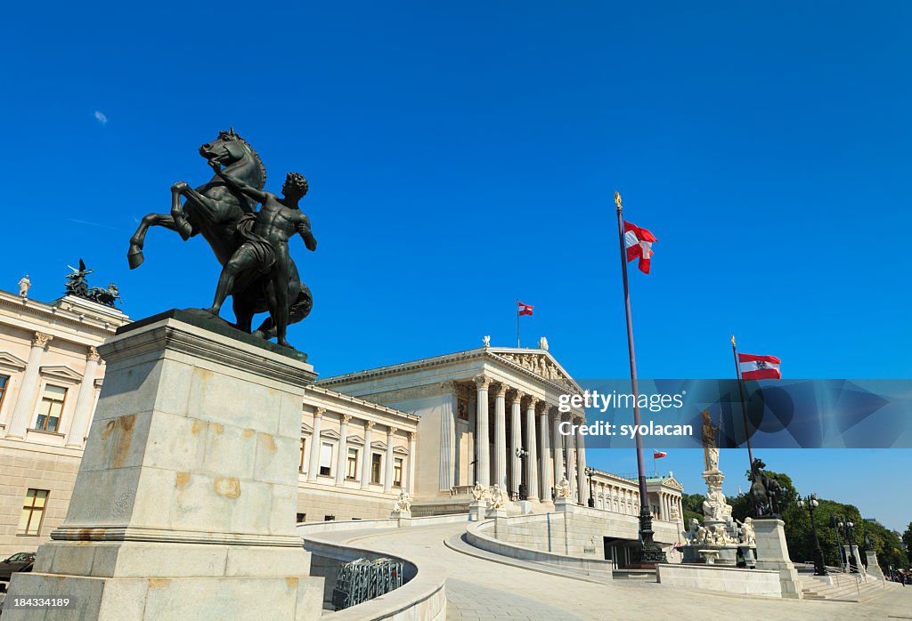 The Austrian Parliament Building