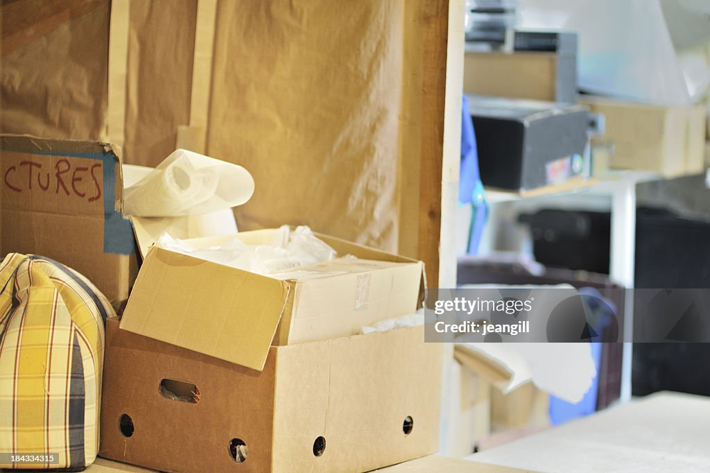 Messy Racking Storage Messy Storage Area High-Res Stock Photo - Getty Images