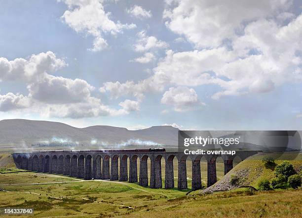 steam train - carlisle stockfoto's en -beelden