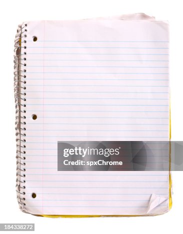 Trashed Notebook Worn Notebook High-Res Stock Photo - Getty Images