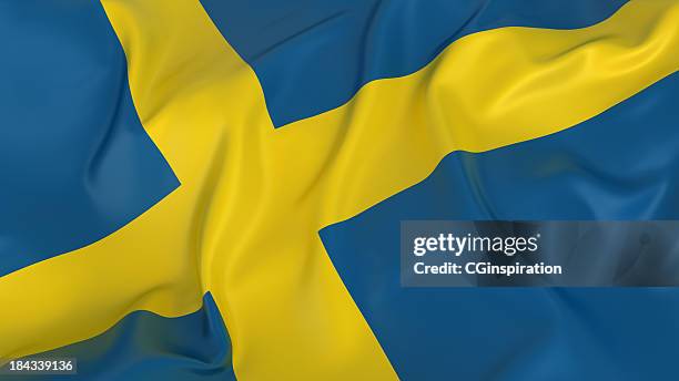 sweden flag - swedish flag stock pictures, royalty-free photos & images