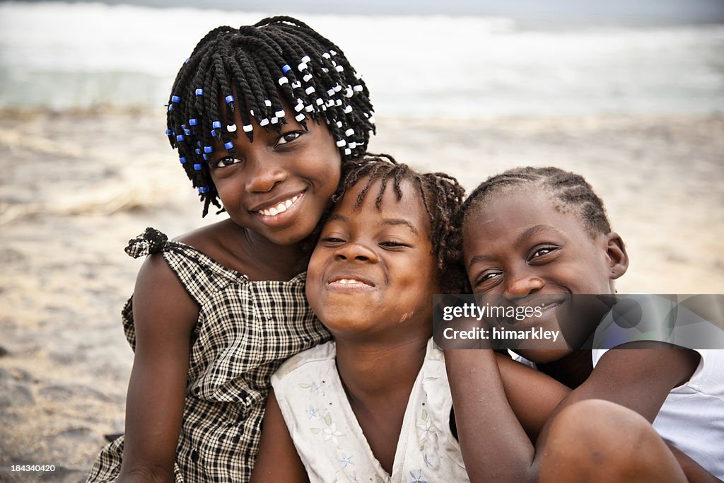 Las niñas africanas