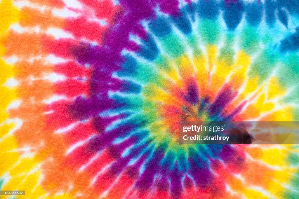 Lebhafte Tie Dye