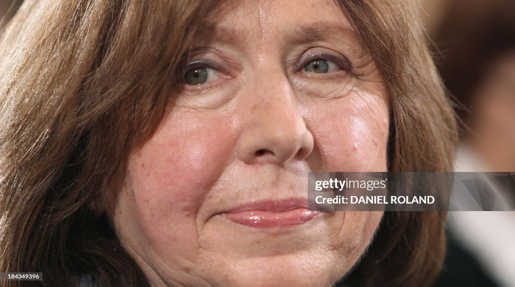 GERMANY-BELARUS-LITERATURE-PEACE PRIZE-ALEXIEVICH