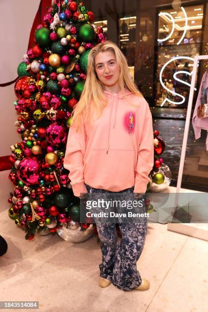 Anais Gallagher attends the opening of Stella McCartney at the Selfridges Corner Shop on December 12, 2023 in London, England.