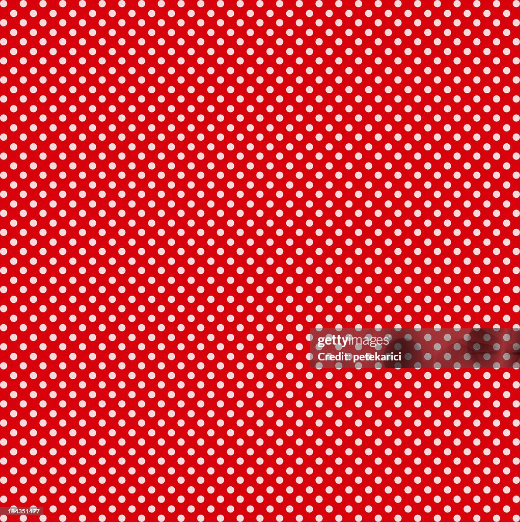 Red with White Dots