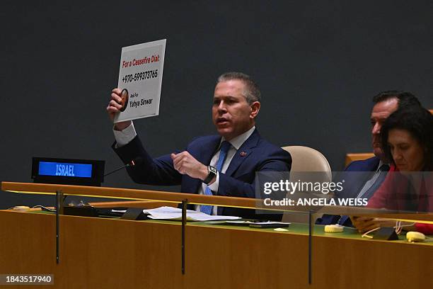 Israel Representative Permanent Representative Of Israel To The United Nations Photos and ...