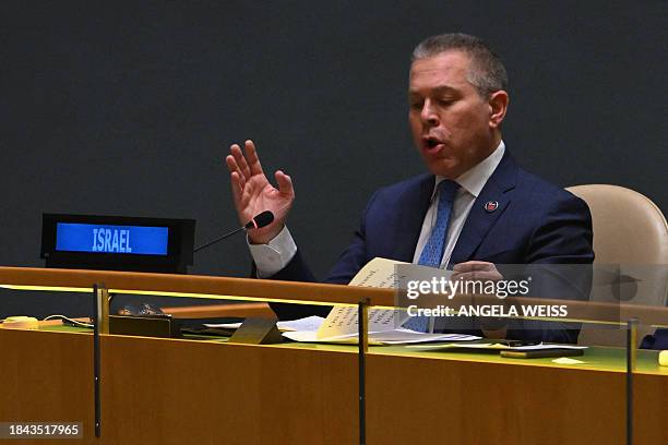 Israel Representative Permanent Representative Of Israel To The United Nations Photos and ...
