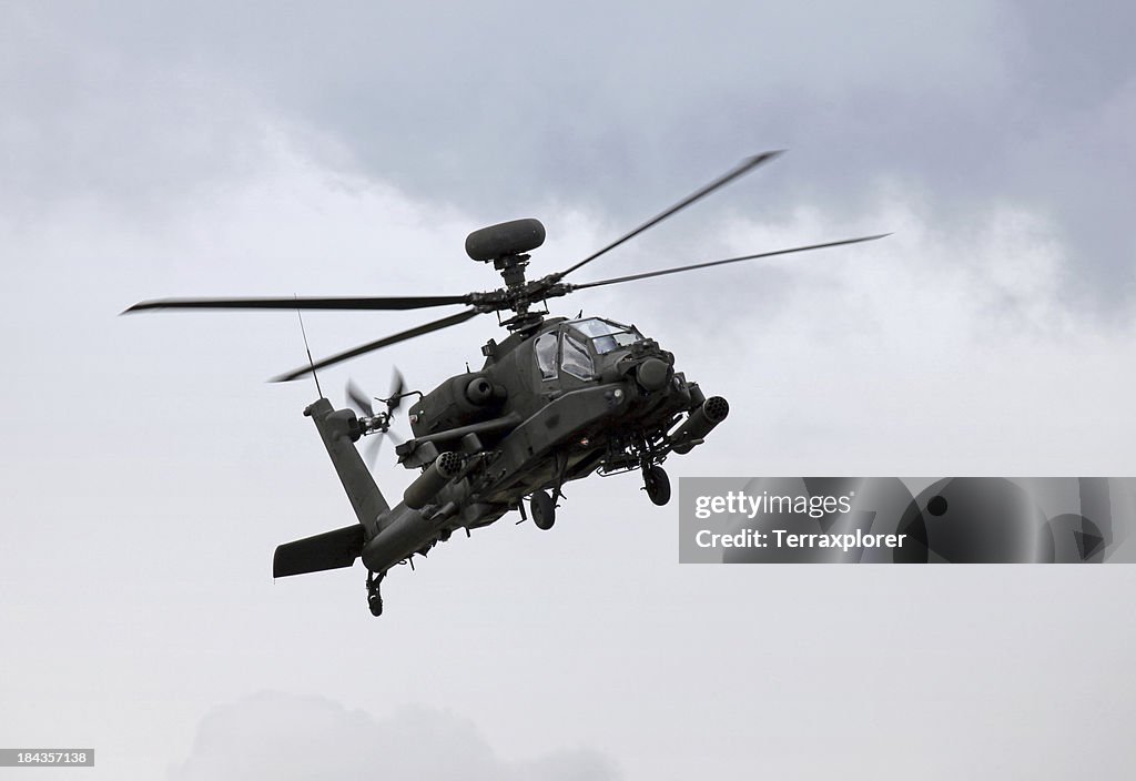 AH - 64D Helicóptero Apache