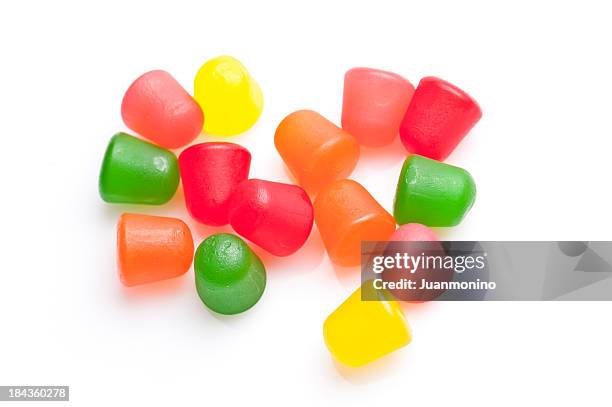 gummy süßigkeiten - bonbon stock-fotos und bilder