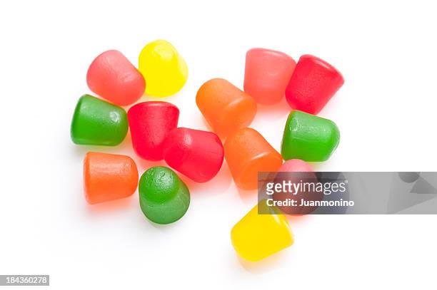 gummy candies - gummi stock pictures, royalty-free photos & images